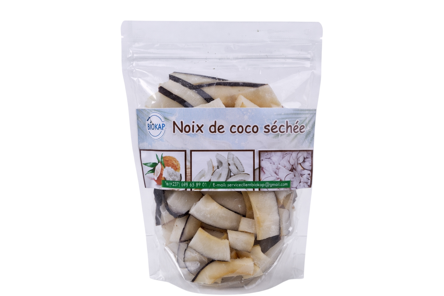 Noix de coco séchée vue 3